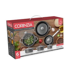 SET Batteria di Pentole Acciao