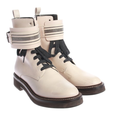 Boots brunello cucinelli weiß - cucinelli,