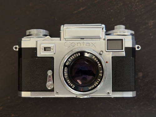 Contax iia rangefinder - contax,