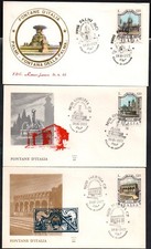 FDC ALA 1977 5°SERIE FONTANE