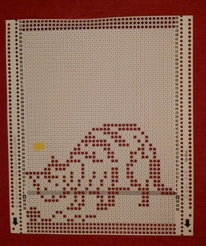 Una carta decorativa passap - una,