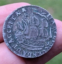 Moneta Argento 1792 Olanda