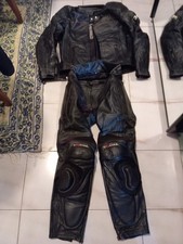 tuta moto pelle divisibile