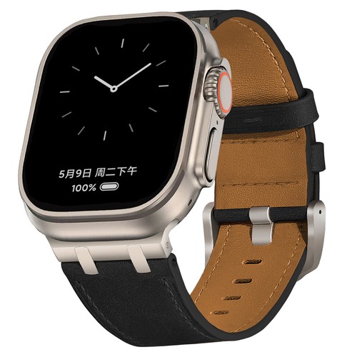 Cinturino pelle per apple - pelle,