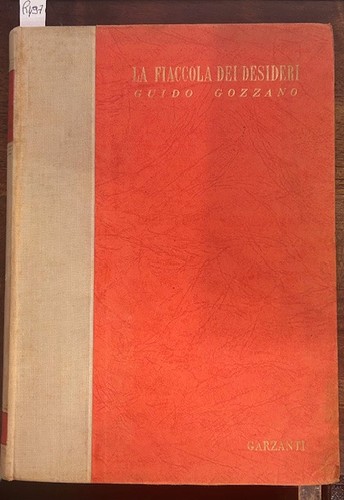 Gozzano guido fiaccola dei - gozzano,