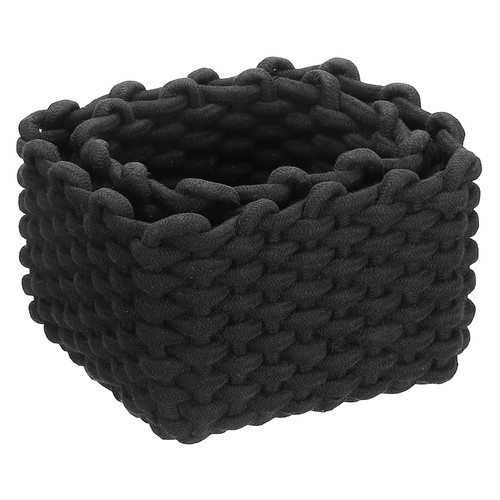 Cesto intrecciato piccolo 2pz - cesto,