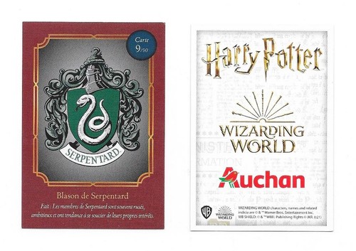 Carte auchan harry potter - carte,