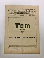 Rivista antica: Mandolista Italiano, N.422. 1931. Tom, One Step, A. Badiali, Mi