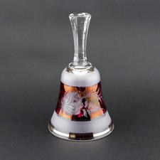 Bohemia campana cristallo red