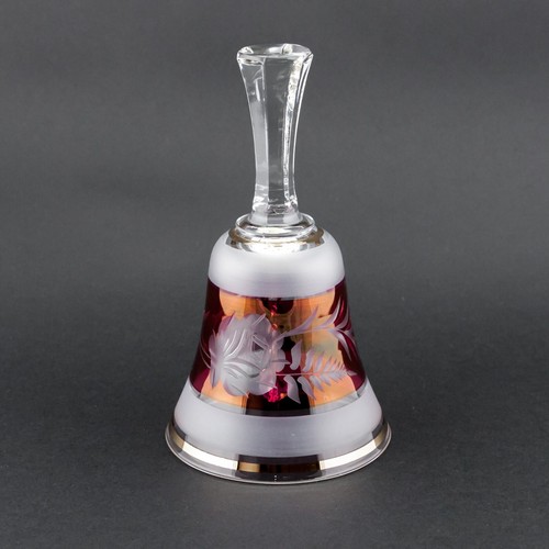 Bohemia campana cristallo red