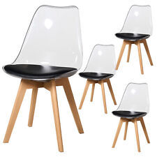 Set di 4 Sedie Moderne Seduta