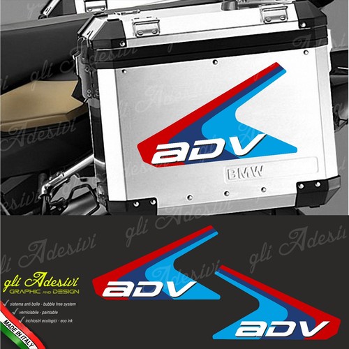 Adesivi valigie moto bmw r - valigie,