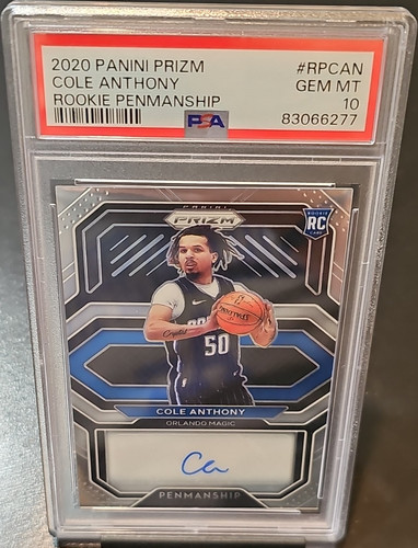 Panini 2020 prizm cole - panini, 2020-21