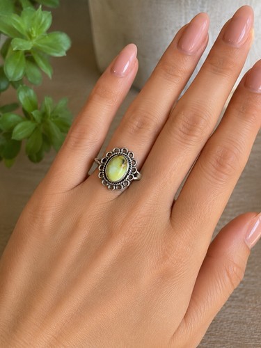 Anello palomino rara pietra - anello,