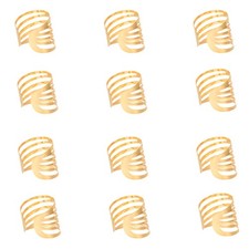  12 Pcs Anelli Portatovaglioli