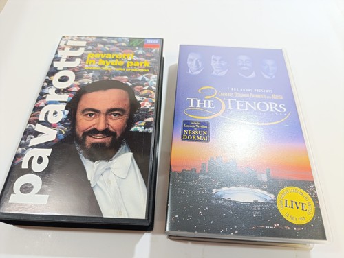Lotto vhs pavarotti tre - vhs, 3