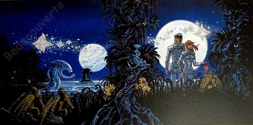 Affiche mézières valérian - affiche,