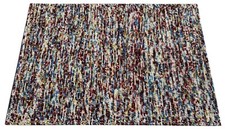 Tappeto In Lana Colorato 170x240 Cm Fatto A Mano Moderno Naturale St14