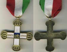 MEDAGLIA A CROCE QUARTA ARMATA