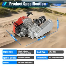 49CC 2-Stroke Quad Cross