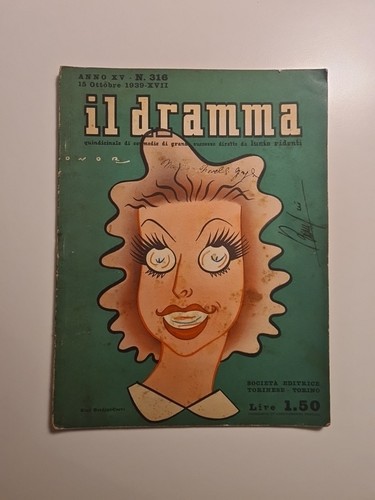 Dramma 1939 316 rivista - 1939, n.316