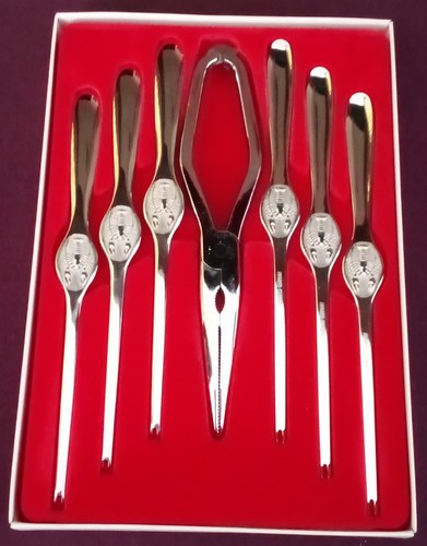Set per crostacei acciaio - set,