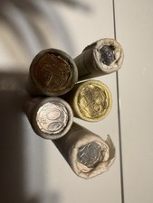 Lotto Rotolini Monete Metalliche Lira 