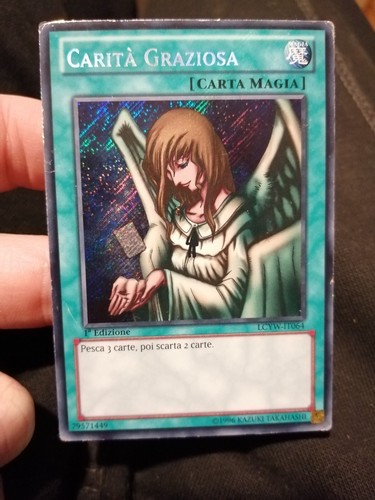 Carta yugioh carità graziosa - carta,