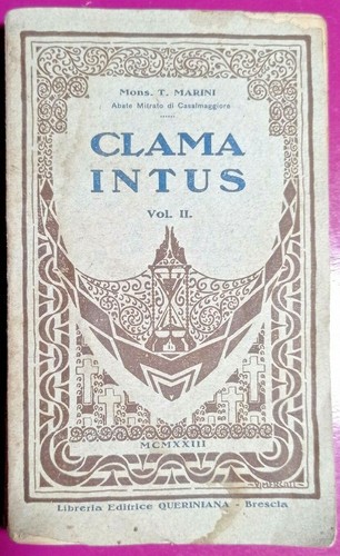 Clama intus vol - vol., ii