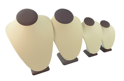 Busto espositore gioielli con
