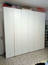 Armadio  6 ante battenti bianco opaco  (no ikea , No mondo convenienza)