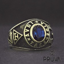 ANELLO MASSONICO PLACCATO ORO