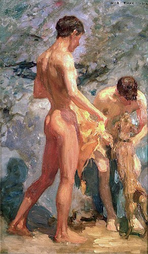 Dipinto mano henry scott - mano,