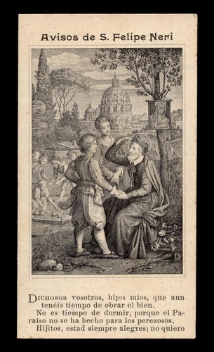Santino holy card filippo - santino-holy, card"s.filippo
