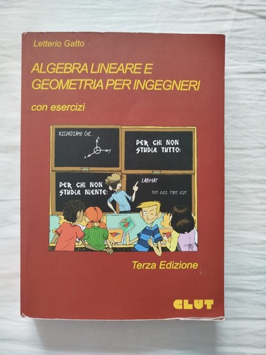 Algebra lineare geometria - algebra, e