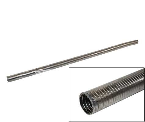 Tubo flessibile scarico in - flessibile, di