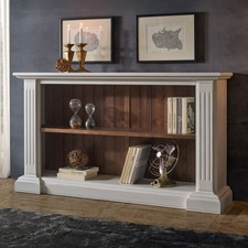 LIBRERIA BIANCA IN LEGNO
