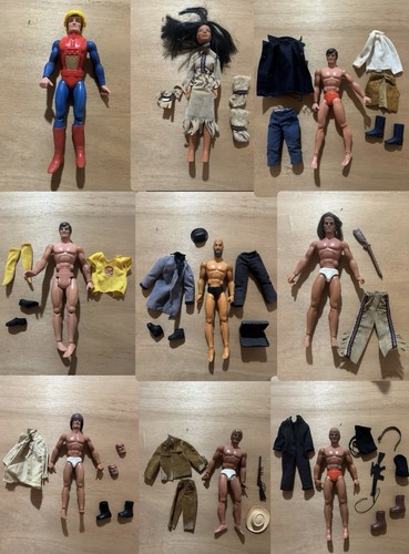 Big jim lotto mattel vintage - jim,