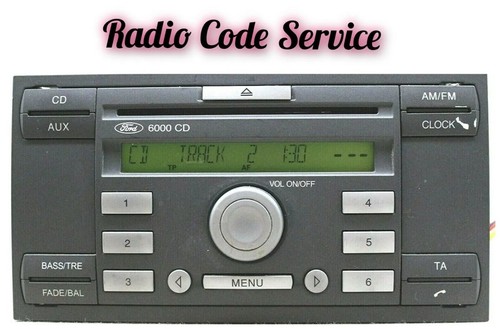 Ford radio pin codice - ford,