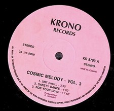 cosmic melody   vol.  3 - various artist - kr 8703 - afro funky jazz cosmic