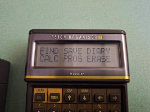 Agenda elettronica psion - agenda,