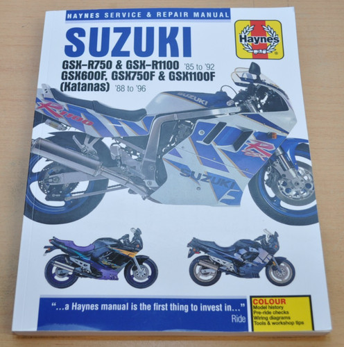 Suzuki gsx r750 r1100 600f - suzuki,