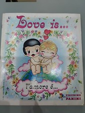 Album Panini LOVE IS L'AMORE E'... Quasi Completo -9 Figurine Anno 1985