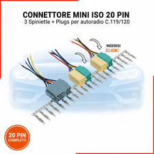 CONNETTORE MINI ISO COMPLETO