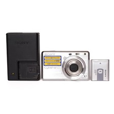 Sony Cyber-shot DSC-S780 8,1 megapixel fotocamera digitale - argento - PERFETTAMENTE FUNZIONANTE