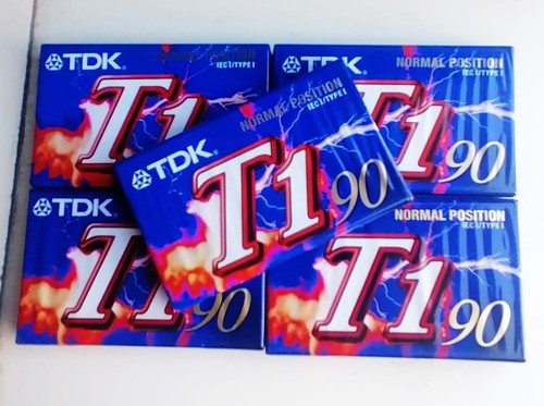 Cassette audio tdk - 5, t1-90