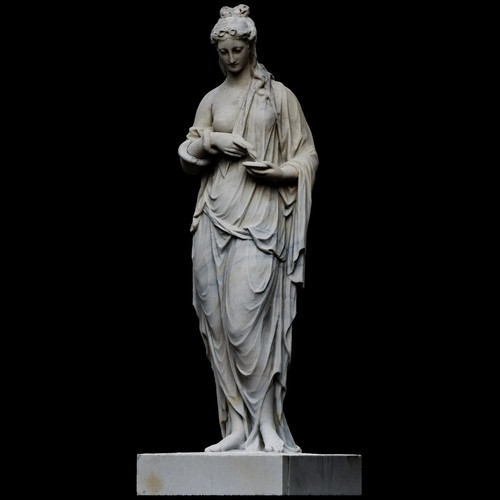 Statua scultura dea - scultura, igea