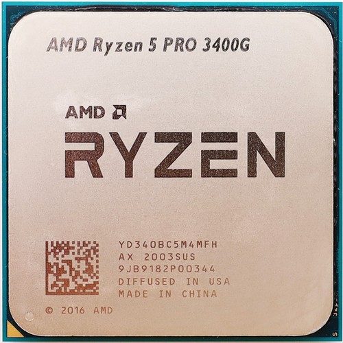 Amd ryzen pro 3400g - 5,