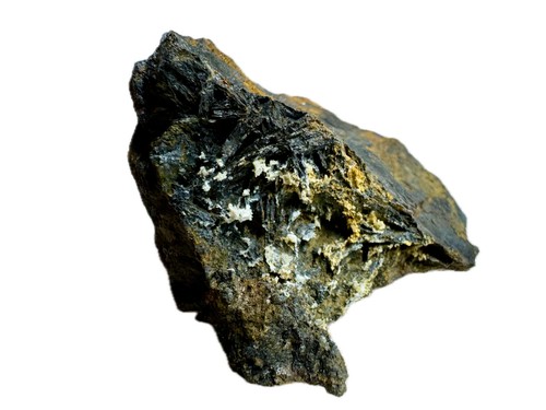 Bismutinite magnetite calcite - bismutinite,