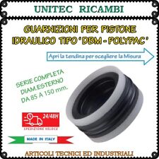 Guarnizione tipo DBM POLYPAC oleodinamica x pistone idraulico TPM da 85 a 150mm.